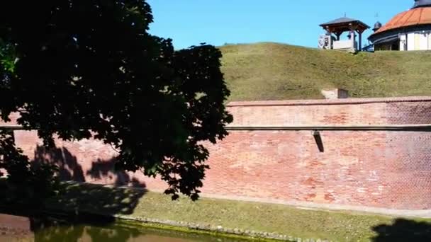 Castillo de Nesvizh en Belarús — Vídeos de Stock