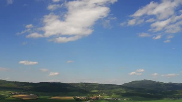 Castillo Spis en el este de Eslovaquia — Vídeos de Stock