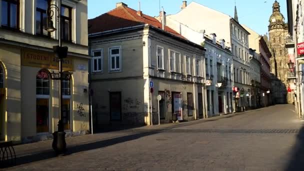 Kosice in eastern Slovakia — Stock Video