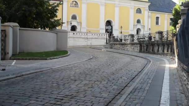 Kirche des heiligen Antonius in Poznan, Polen — Stockvideo