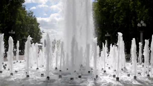 Fontaine près du Théâtre National de Biélorussie — Video