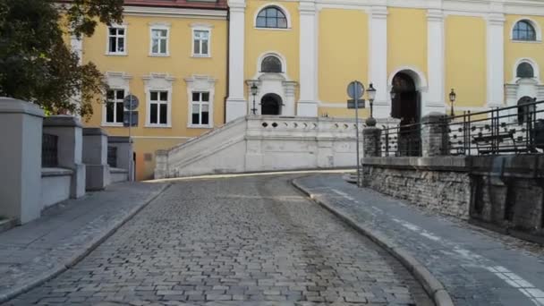 Kyrkan St. Anthony Franciscan i Poznan, Polen — Stockvideo