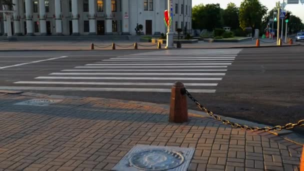 Τσίρκο του κράτους της Λευκορωσίας στο Μινσκ της Λευκορωσίας — Αρχείο Βίντεο