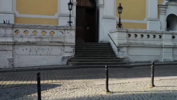 Igreja de Santo Antônio Franciscano em Poznan, Polônia — Vídeo de Stock