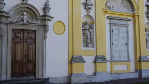 Wilanow palatset, Warszawa, Polen — Stockvideo