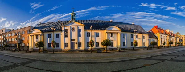 Cidade velha em Bialystok, nordeste da Polônia — Fotografia de Stock