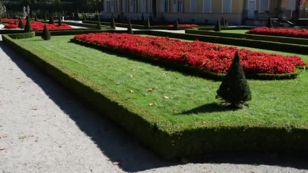 Παλάτι Wilanow, Βαρσοβία, Πολωνία — Αρχείο Βίντεο