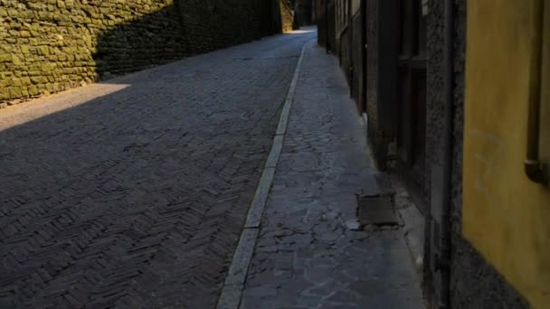 Bergamo is a city in Lombardy, Italy — Stock Video