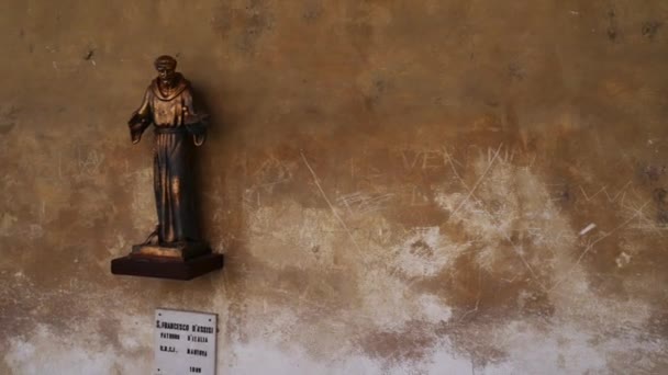 Kyrkan av St Francis i Mantua — Stockvideo