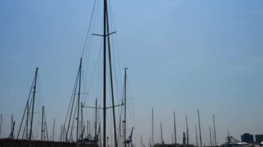 Port Cenova Akdeniz üzerinde