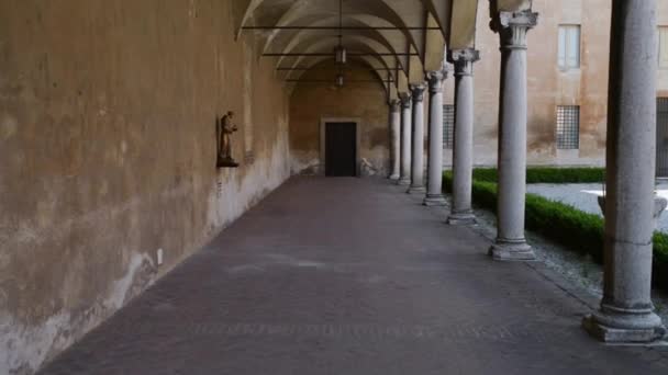 Kirche des hl. Franziskus in Mantua — Stockvideo