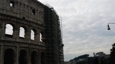 Colosseum veya Flavian Amphitheatre Roma, İtalya