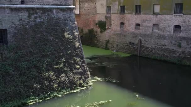 Castle of St. George in Mantua, Italy — Stock Video