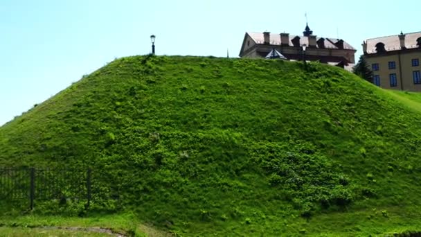 Burg Neswisch in Weißrussland — Stockvideo