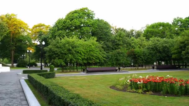 Bağımsızlık Avenue Minsk, Beyaz Rusya — Stok video