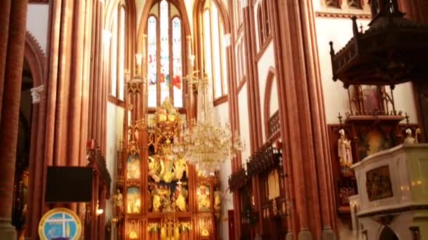 Cathedral Basilica in Bialystok — Stock Video