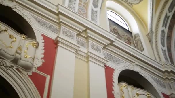 Kirche des heiligen Antonius in Poznan, Polen — Stockvideo