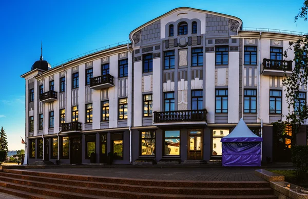 Edificio sovietico a Minsk, Bielorussia — Foto Stock