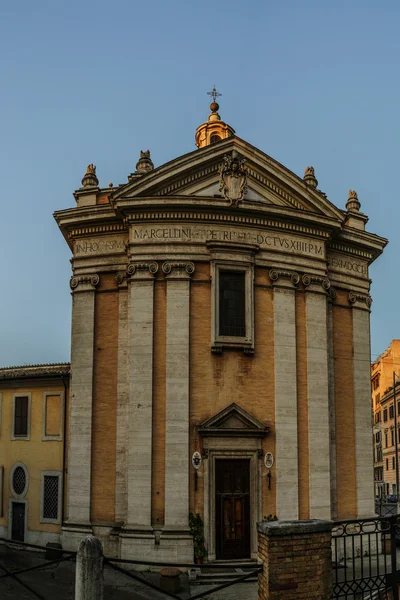 Santi Marcellino Pietro al Laterano, Rome, Italië — Stockfoto