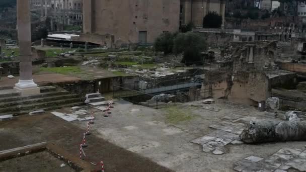 Santi Luca e Martina es una iglesia en Roma, Italia — Vídeos de Stock