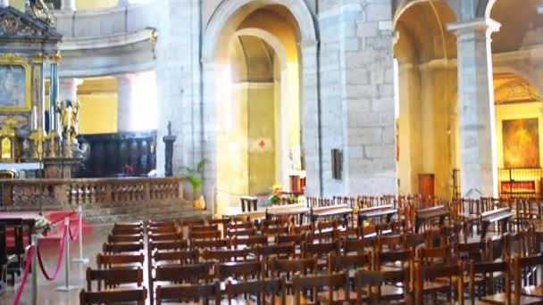 Базилика Сан-Лоренцо-Маджоре — стоковое видео