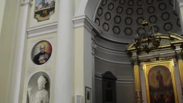 Stiftskirche st. anne in wilanow, polen — Stockvideo