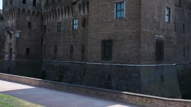 Schloss von st. george in mantua, italien — Stockvideo