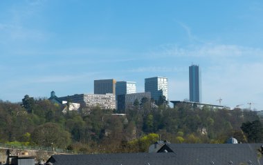 Kirchberg, Lüksemburg.