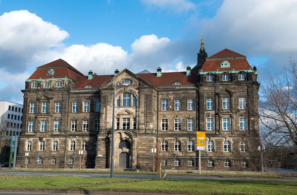 Saksische staat Kanselarij gebouwen in dresden — Stockfoto