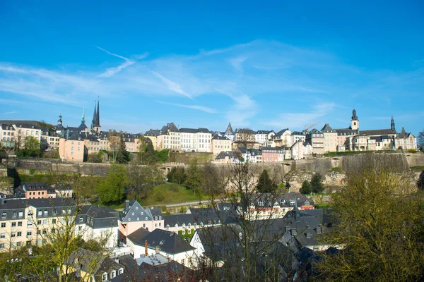 Luxemburgo centro histórico de la ciudad — Foto de Stock