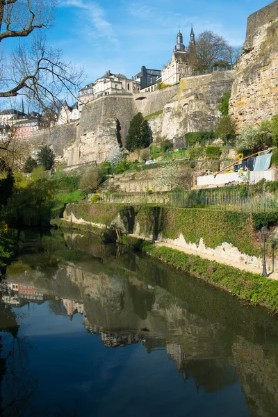 Downtown of Luxembourg City — Stock Photo, Image
