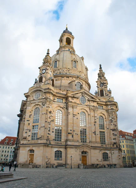 Kerk van Onze Lieve Vrouw in Dresden — Stockfoto