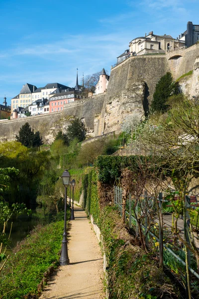 Downtown of Luxembourg City — Stock Photo, Image