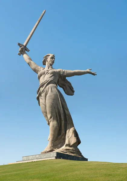 Monument of Motherland Calls — Stock Photo, Image