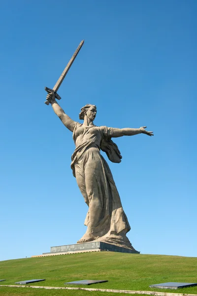 Monument of Motherland Calls — Stock Photo, Image