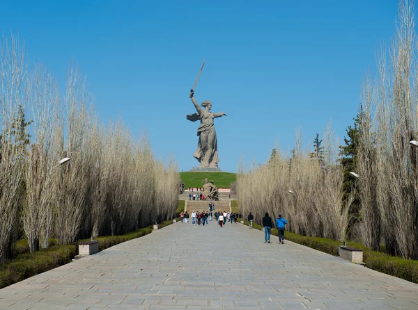 Monumento di Madrepatria Chiamate — Foto Stock