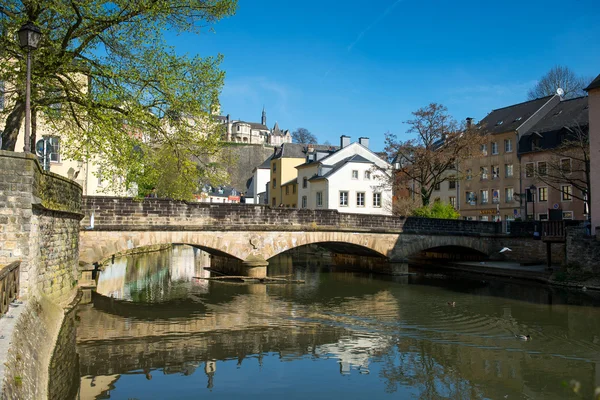 Centro de la ciudad de Luxemburgo — Foto de Stock