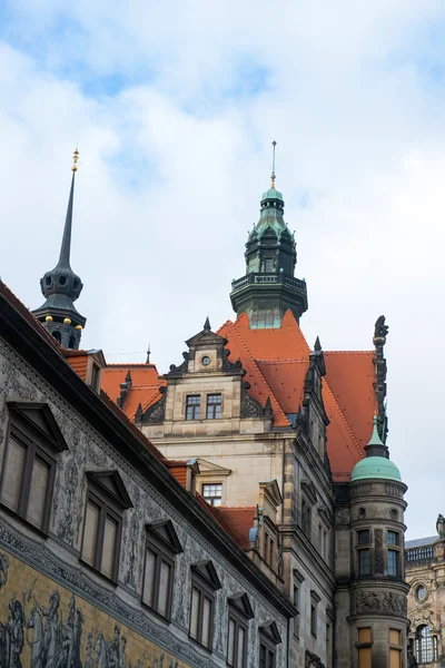 Ciudad Vieja de Dresde — Foto de Stock