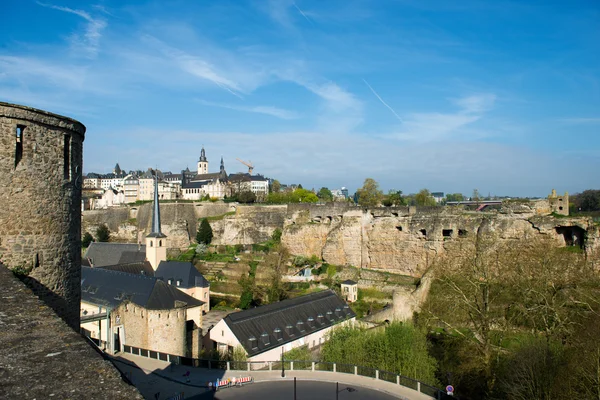 Luxembourg historical city center — Stock Photo, Image