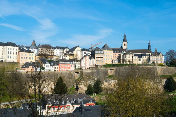 Luxemburgo centro histórico de la ciudad — Foto de Stock