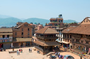 Taumadhi Tole Durbar square yakınındaki