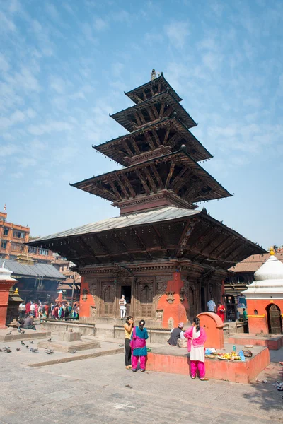 Baglamukhi Tapınağı Patan Durbar Square yakınındaki — Stok fotoğraf