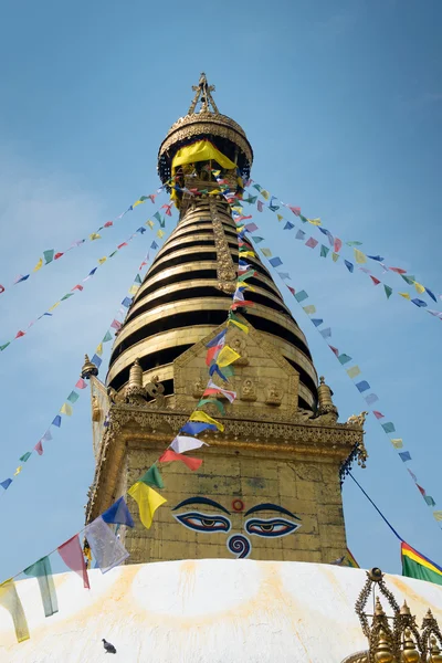 Monkey Temple - ancient religious complex — Stock Photo, Image