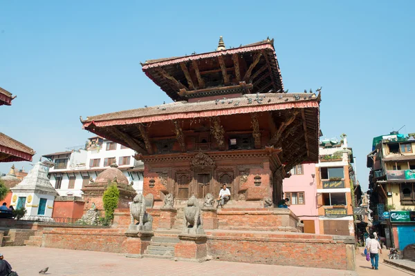 Tempio Jagannarayan sulla piazza Patan Durbar — Foto Stock