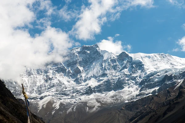 Widok na masyw Annapurna — Zdjęcie stockowe