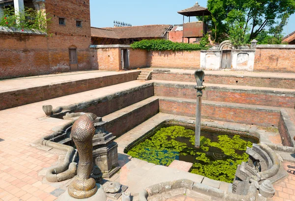 Golden Fountain in 55-Windows Palace — Stock Photo, Image