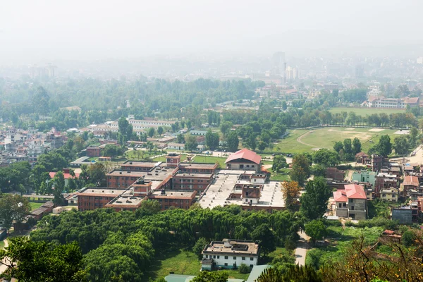 Panorama view to Kathmandu city — Stock Photo, Image