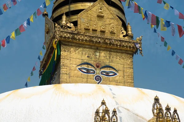 Monkey Temple - ancient religious complex — Stock Photo, Image