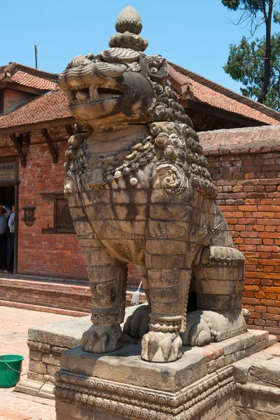 Guard of Durbar square — Stock Photo, Image