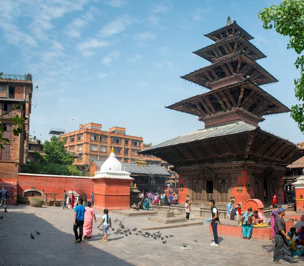 Templo Baglamukhi cerca de Patan Durbar Square —  Fotos de Stock